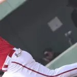 カープ坂倉、今週の1軍昇格は見送りか。2軍戦マツダスタジアムに姿を見せる