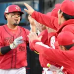 カープ末包、De東から2戦連発3号先制ホームラン！超東キラーが真骨頂！！
