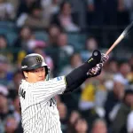 阪神・大山　魚雷バットで初回先制打　実戦ではチーム初使用