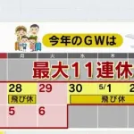 世間「11連休です」俺「11連勤です」