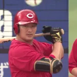 負け投手床田寛樹(8回自責0、3打数3安打)