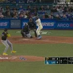 ドジャース　テオスカー・ヘルナンデス第7号勝ち越しソロホームラン！！！！！！！！！！！！！！！！