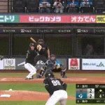 【日本ハム対ロッテ5回戦】ロッテ・角中、日本ハム・金村から今季第１号勝ち越し２ランホームラン！！！！！！！！！！！！！！