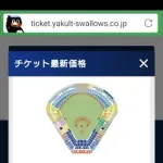 神宮外野席12000円で販売も売れ残り500円