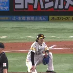 ソフトバンク・上沢、万波に勝ち越しホームラン浴びる