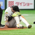 ソフトバンク激震！周東佑京が右腓骨骨折で長期離脱へ　実戦復帰未定