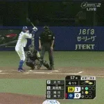 【中日対阪神5回戦】中日、4回裏に高橋周平のツーベースで同点に追いつく！当初ホームラン判定もリクエストで覆りツーベースに