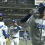 【中日】高橋周平、スリーランホームランが幻に…リプレー検証でHR→二塁打に