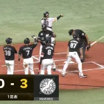 ボロボロのソフトバンク、試合開始5分で逝く…　ポランコにスリーラン被弾