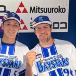 DeNAバウアー、来日初完封勝利　女房役の松尾をべた褒め「汐恩の配球が素晴らしかった」