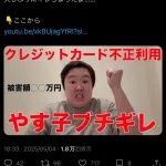 【悲報】やす子、クレジットカードを乗っ取られブチギレｗｗｗｗｗｗｗ