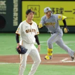 【巨人】２回４失点、４四球の横川凱が２軍に降格　馬場皐輔が１軍に合流