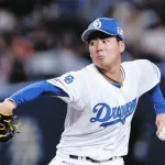 【動画】中日金丸、プロ初先発！初回牧から初の三振を奪う！