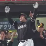 どすこーい！！山川穂高の2ランホームランで先制！！