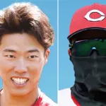 カープ二俣の黒マスク証明写真、コナンの犯人みたいになってしまうwww