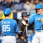 日ハム快勝で再びオリックスと1ゲーム差！清宮野村万波の若きトリオがそろい踏みアーチ！伊藤大海7回1失点4勝目！