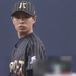 山岡泰輔 今季初登板6球で3者凡退の好リリーフ