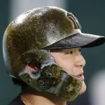 阪神前川のヘルメット、限界突破