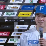 日ハム・金村、3度目の完投 「清宮さんの守備にはハラハラした」