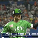 ヤクルト、”鉄人茂木”と”4番内山”が2者連続ホームランwwww