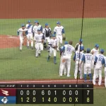 日ハム、ルーズヴェルト・ゲーム制し3連勝！万波が大爆発！1試合2発！決勝の逆転グランドスラム！