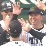 阪神・村上、マダックス達成！ ボスラーがギリギリ間に合わせるｗｗｗｗ