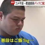 【悲報】柔道部員さん悲痛「コメ不足でごはんのおかわりができなくなり、腹減って困ってます…」