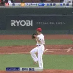 【広島対巨人7回戦】巨人・リチャード、移籍第一打席は挨拶代わりの空振り三振