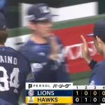 【ソフトバンク対西武11回戦】西武が３－１でソフトバンクに勝利！武内が地元・福岡で今季初登板初勝利！ネビンV打！渡部聖プロ1号！ソフトバンクは接戦落とし勝率５割復帰ならず