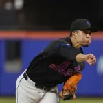 千賀、5回2/3失点1奪三振7勝ち負けつかず