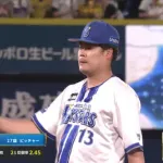 DeNA伊勢大夢、二死満塁のピンチに登板し見事抑える！