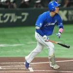 上林誠知　.284 5本 19点 盗塁7