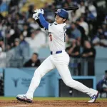大谷翔平、今季初1試合2発の15号2ランでメジャートップタイ！今季2度目”大谷ボブルヘッドデー”でも大暴れ　衝撃の「50本塁打―50盗塁」達成試合以来