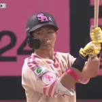 SB中村晃(7).290(6位)1本(36位)7点(35位)OPS.736(12位)