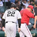 【悲報】新井貴浩さん、藤川にまだブチギレている模様…目線も合わせずメンバー表交換