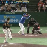 中日・上林、2打席連続ホームランで勝ち越しｗｗｗｗｗｗｗｗｗｗｗ
