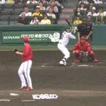 【阪神対広島8回戦】阪神、4回裏2アウト一三塁から木浪のタイムリーで1点先制!!!!!!!!!!!!!