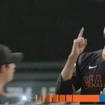 ライデル・マルティネス、中日の打者4人に4球でピシャリ