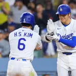 大谷翔平、キムヘソンを気に入る「驚くべき大活躍。本当に良い。彼のおかげで私は幸せ」