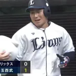西武・渡部聖弥、本拠地初ホームラン！