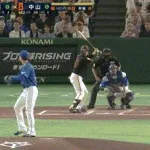 【巨人対中日8回戦】巨人、2回裏無死一三塁から中山礼都の併殺打の間に三塁が生還し同点に追いつく