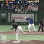 本日の巨人VS中日の試合は、中日が空中戦を制して勝利を収めました