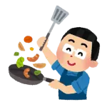 【画像】自炊初心者だけど、買ってきた肉焼いてる