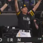川瀬晃がプロ初ホームラン！！しかも日本ハムのエース伊藤大海から勝ち越しホームラン