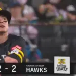 牧原大成の2点タイムリーで同点！！