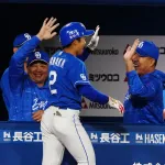 中日井上監督「145cm（実際は166cm）の田中幹也がよく打ってくれた」