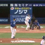 【DeNA対中日10回戦】中日・上林の守備…