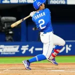 中日井上監督「145cm（実際は166cm）の田中幹也がよく打ってくれた」