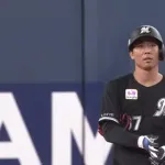 茶谷、フェン直タイムリー2ベースきたぁぁぁ！ロッテ先制！！