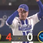 【試合結果】[2025/5/22] DeNAベイスターズ４－０中日ドラゴンズ　石田裕太郎が１安打完封で今季初勝利　ＤｅＮＡ快勝で貯金３